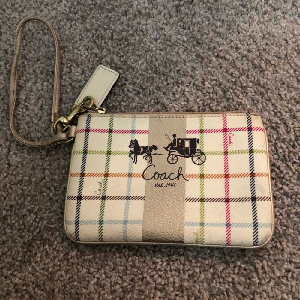 Coach wristlet